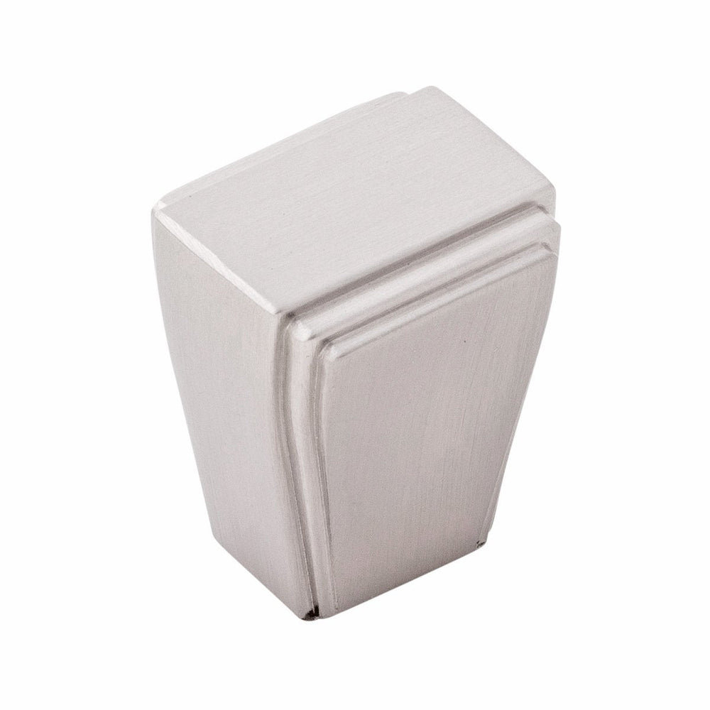 Belleclaire Knob 1 Inch x 7/8 Inch Satin Nickel