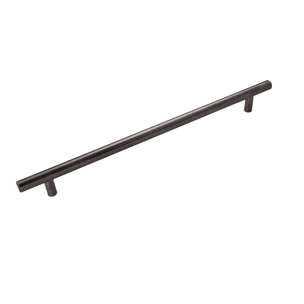Bar Pulls Pull 10-1/16 Inch (256mm) Center to Center Brushed Black Nickel