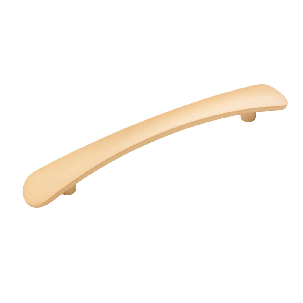 Vale Pull 5-1/16 Inch (128mm) Center to Center Brushed Golden Brass