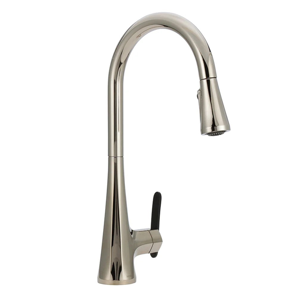 MOEN Polished Nickel High Arc Kitchen Faucet