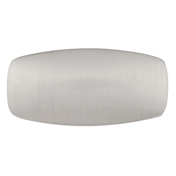 Metropolis Knob Oval 1-7/16 Inch x 3/4 Inch Stainless Steel