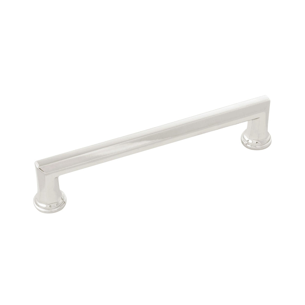 Facette Pull 6-5/16 Inch (160mm) Center to Center Polished Nickel