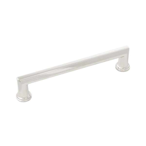Facette Pull 6-5/16 Inch (160mm) Center to Center Polished Nickel