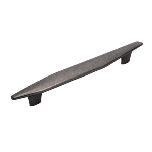 Pebble Appliance Pull 12 Inch Center to Center Black Nickel Vibed
