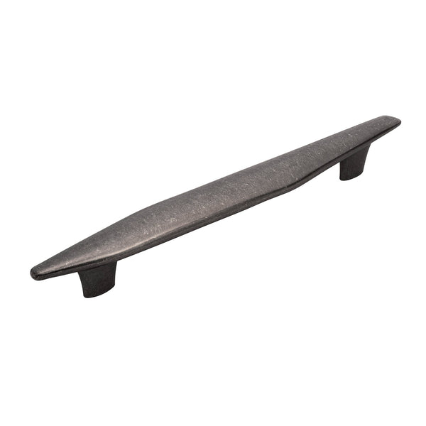 Pebble Appliance Pull 12 Inch Center to Center Black Nickel Vibed