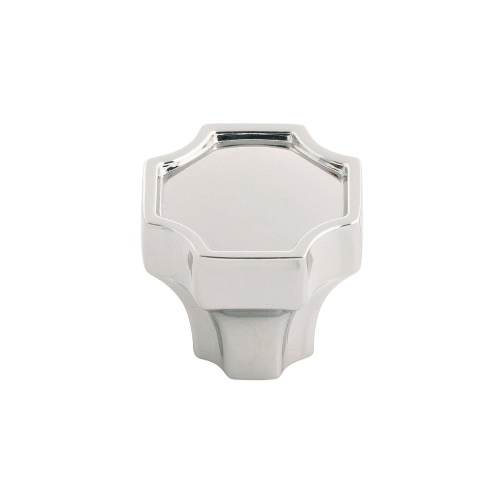 Monarch Knob 1-1/4 Inch x 1-1/4 Inch Polished Nickel