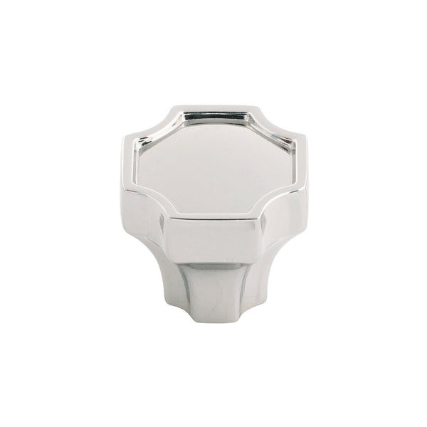 Monarch Knob 1-1/4 Inch x 1-1/4 Inch Polished Nickel