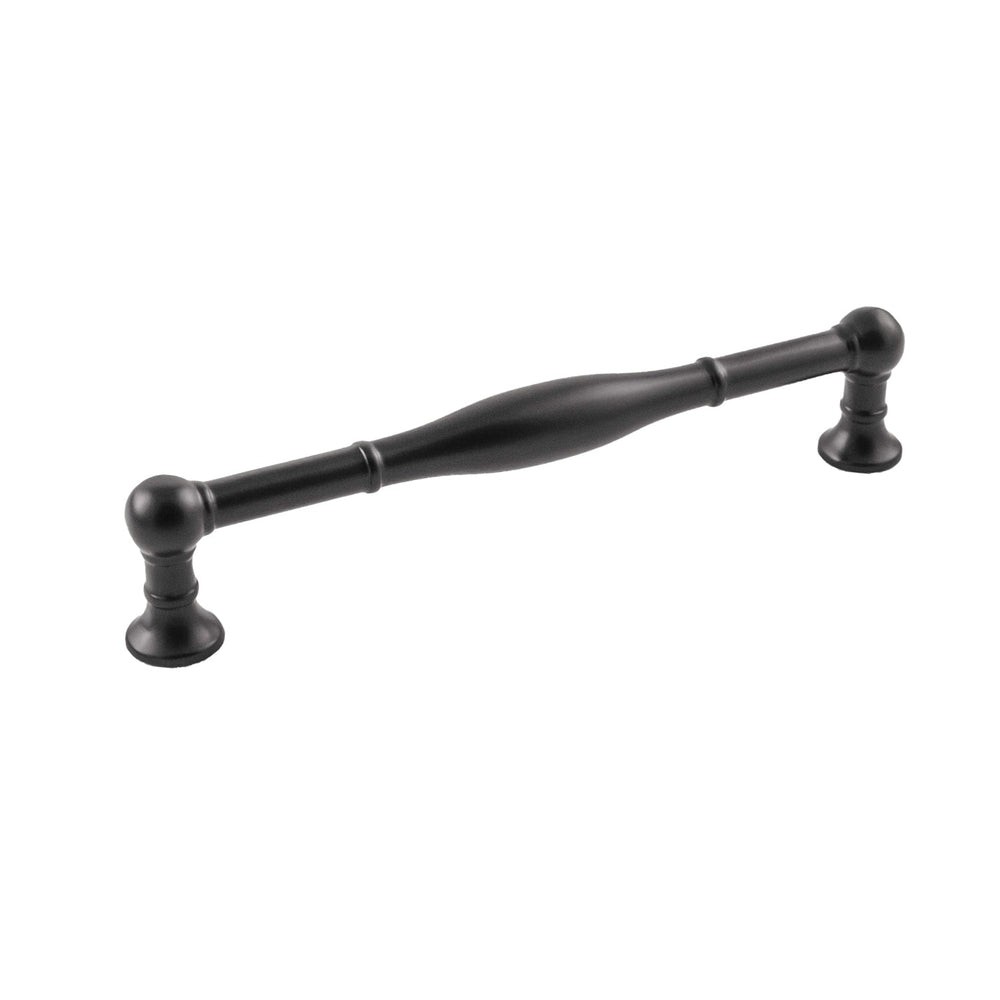 Fuller Pull 6-5/16 Inch (160mm) Center to Center Matte Black