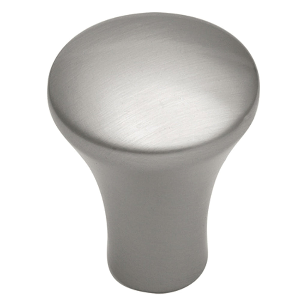 Metropolis Knob 1 Inch Diameter Satin Nickel Finish