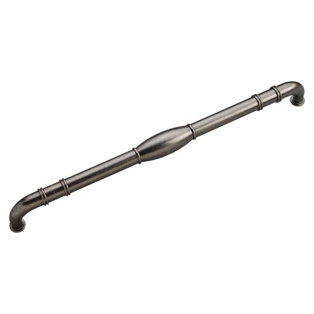 Williamsburg Appliance Pull 18 Inch Center to Center Black Nickel Vibed