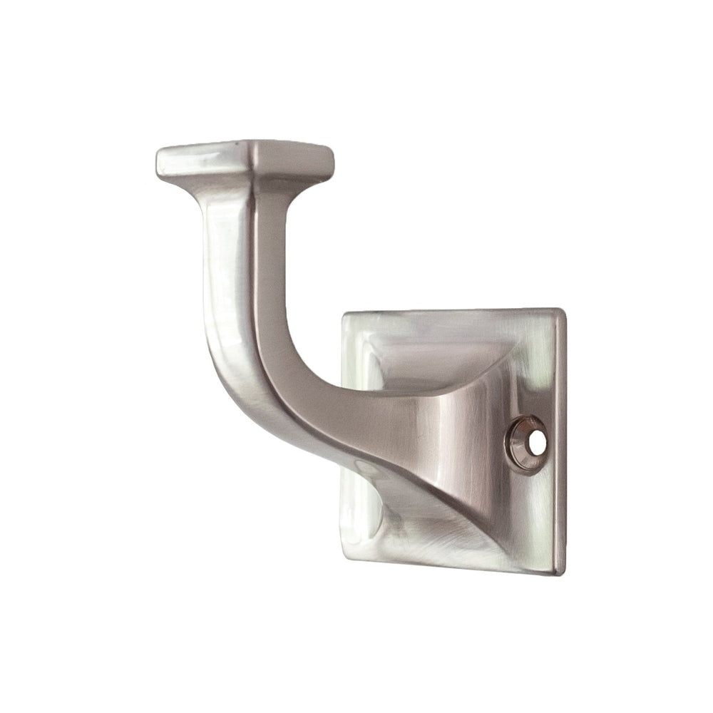 Forge Single Prong Hook 2-3/4 Inch Long Satin Nickel