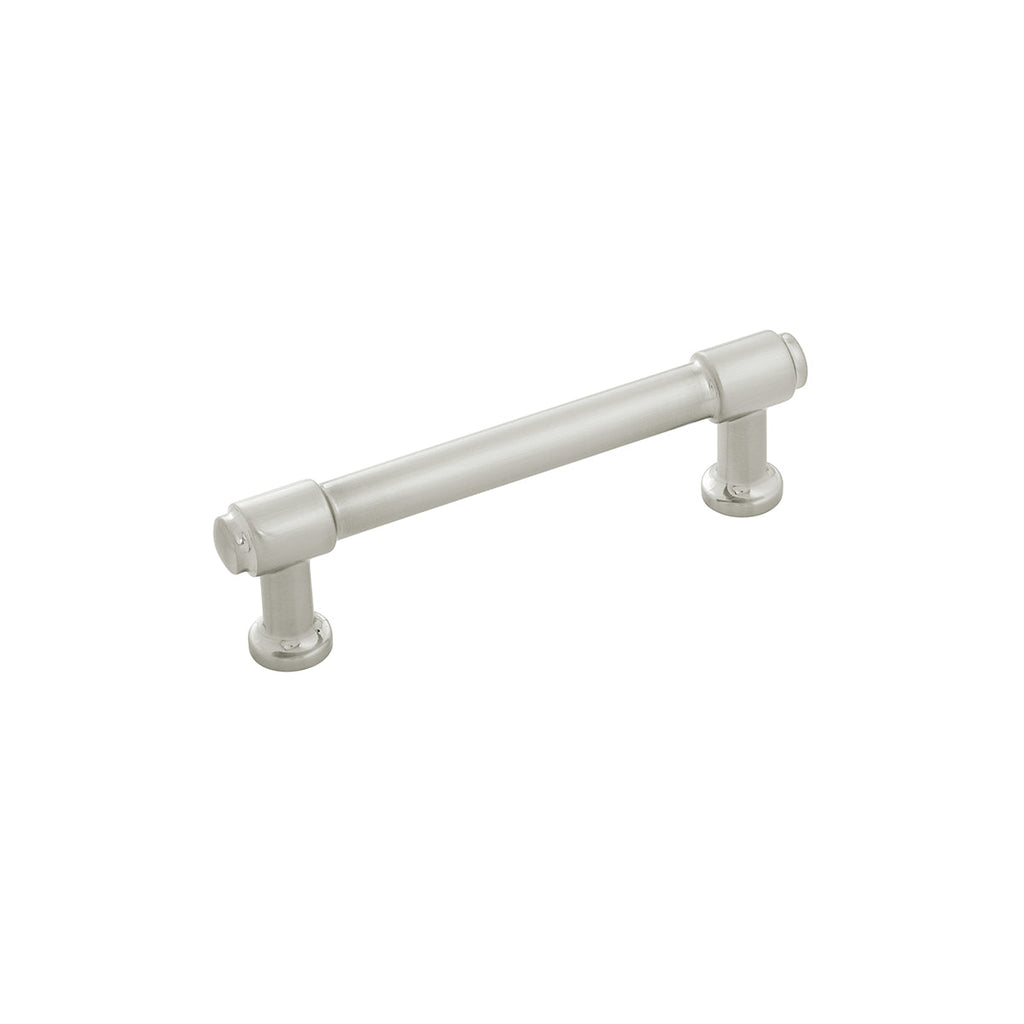Piper Pull 3-3/4 Inch (96mm) Center to Center Satin Nickel Finish