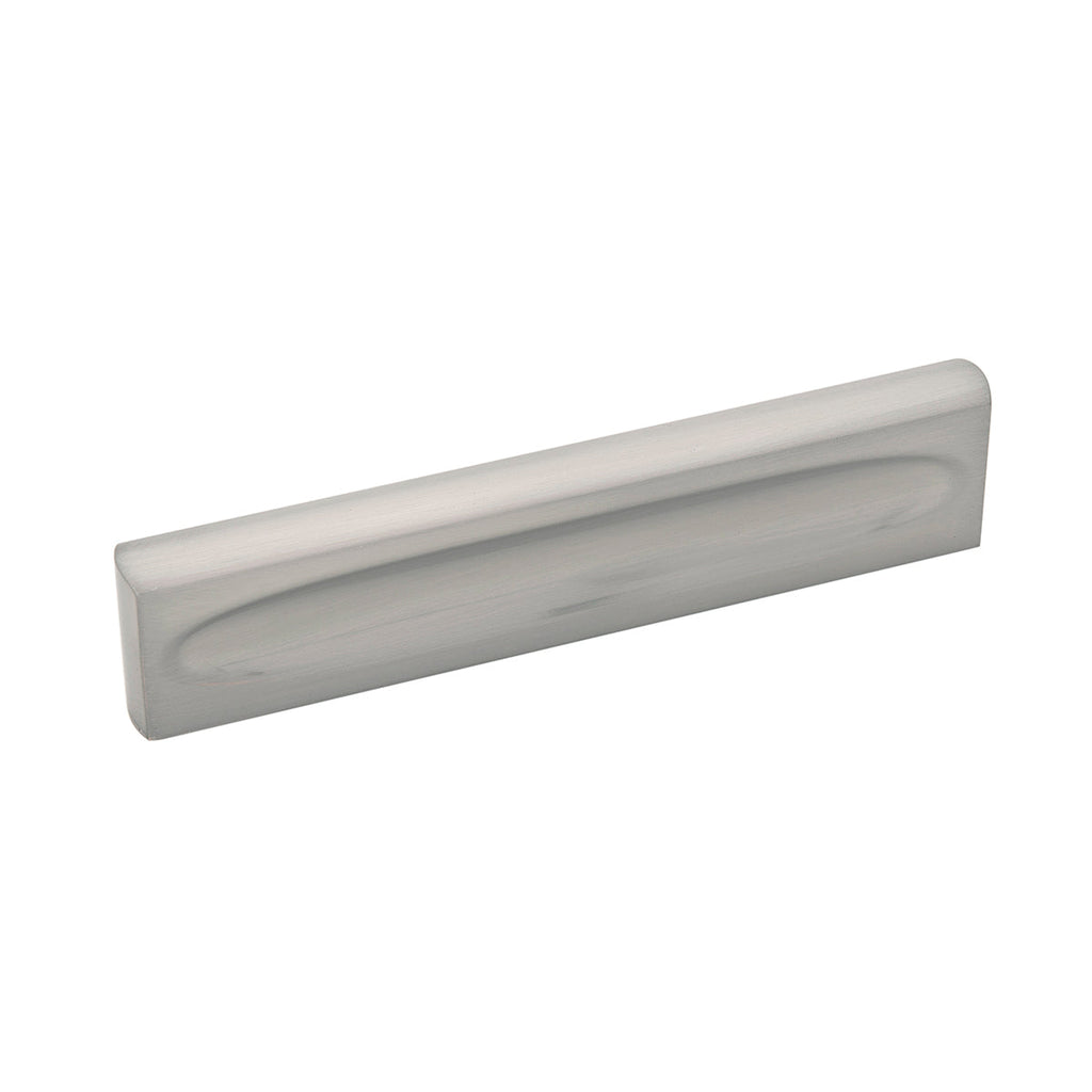 Ingot Pull 3-3/4 Inch (96mm) Center to Center Satin Nickel Finish
