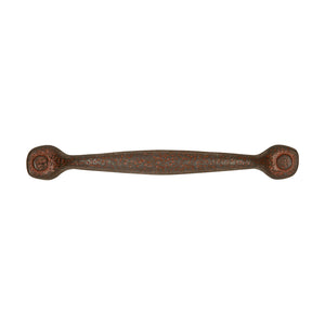 Refined Rustic Pull 5-1/16 Inch (128mm) Center to Center Rustic Iron