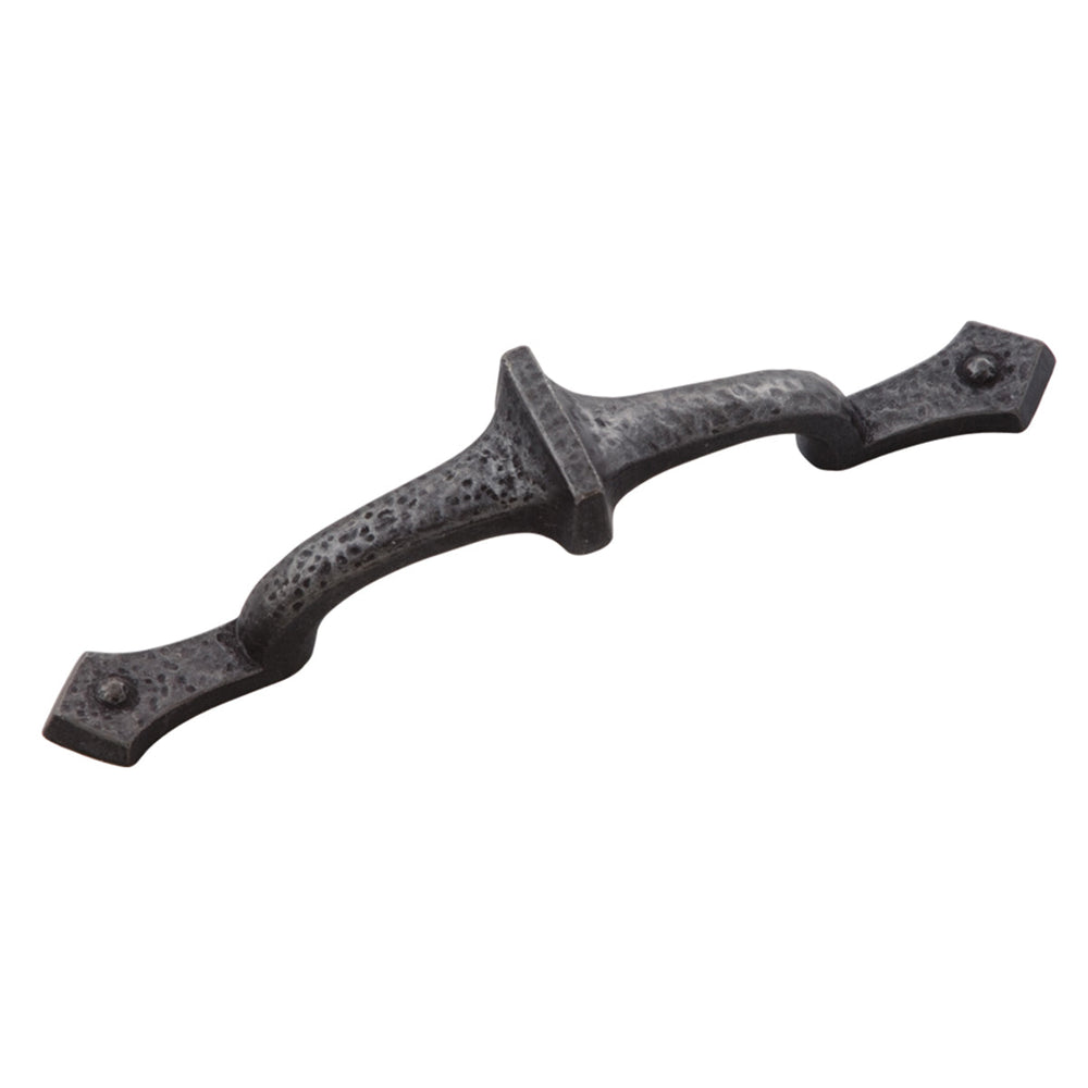 Mountain Lodge Pull 3 Inch Center to Center Black Iron
