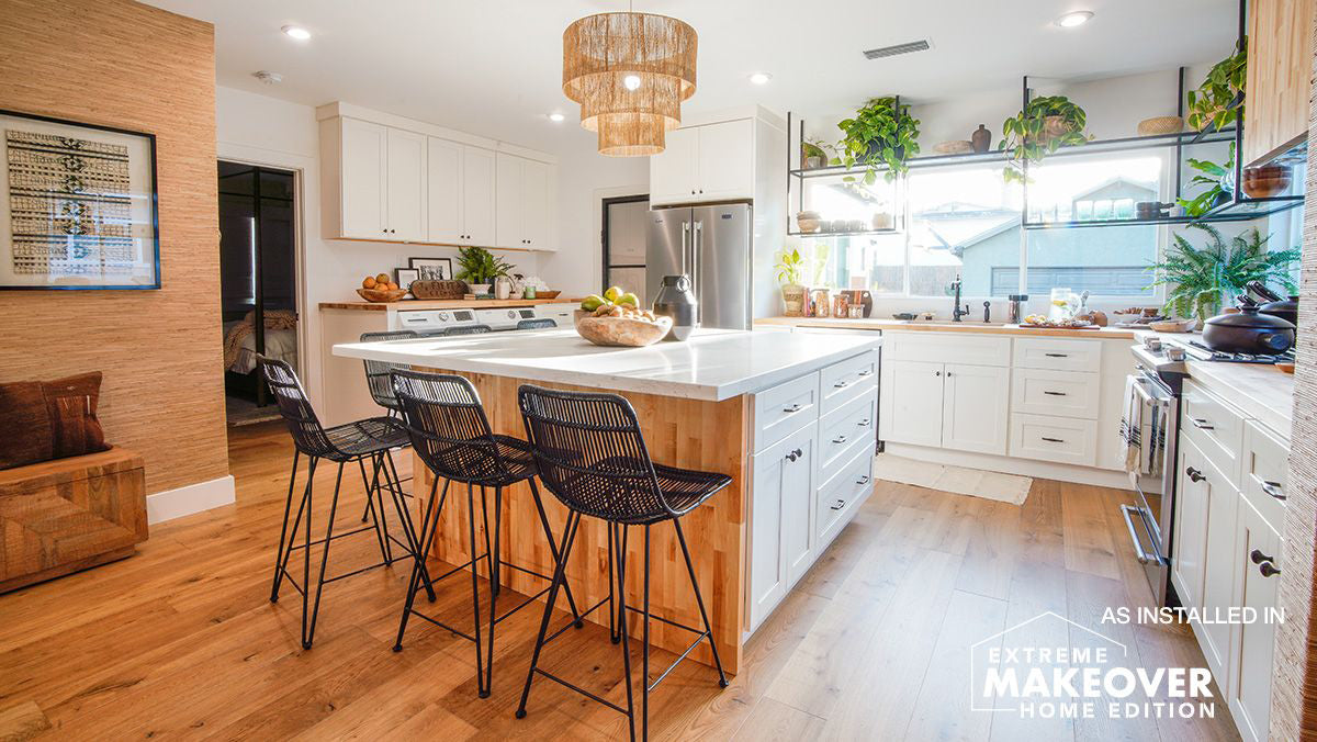 Malibu White Shaker Cabinet Sample