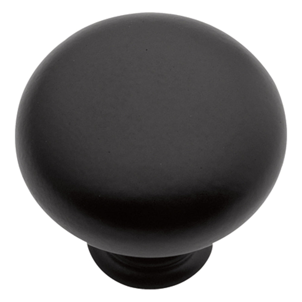 Modus Knob 1-1/4 Inch Diameter Matte Black