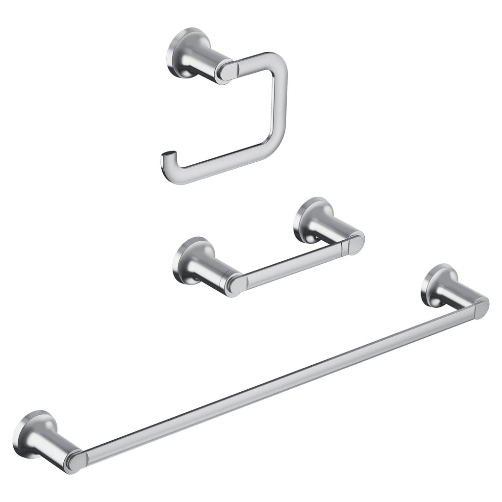 MOEN® Zyla™  Chrome 3 PC Bath Hardware Kit