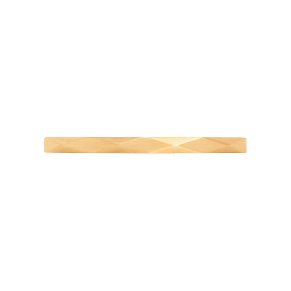 Karat Pull 3-3/4 Inch (96mm) Center to Center Brushed Golden Brass