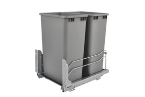 Euro Pullout Waste Basket FH B18 Double