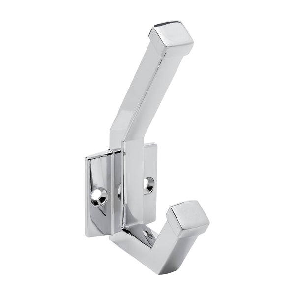 Coventry Hook 1 Inch Center to Center Chrome