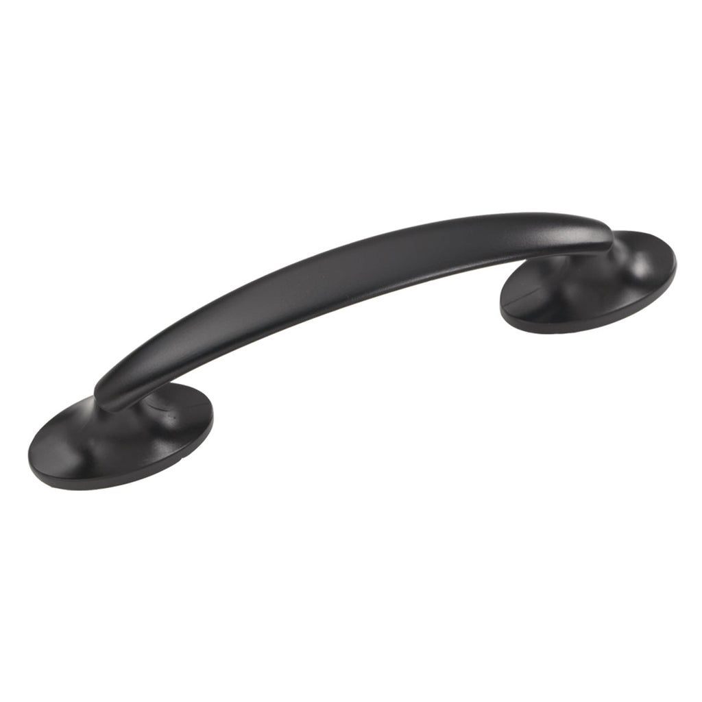 Luna Pull 3 Inch Center to Center Matte Black Finish