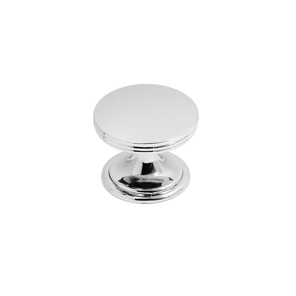 American Diner Knob 1-3/8 Inch Diameter Chrome Finish