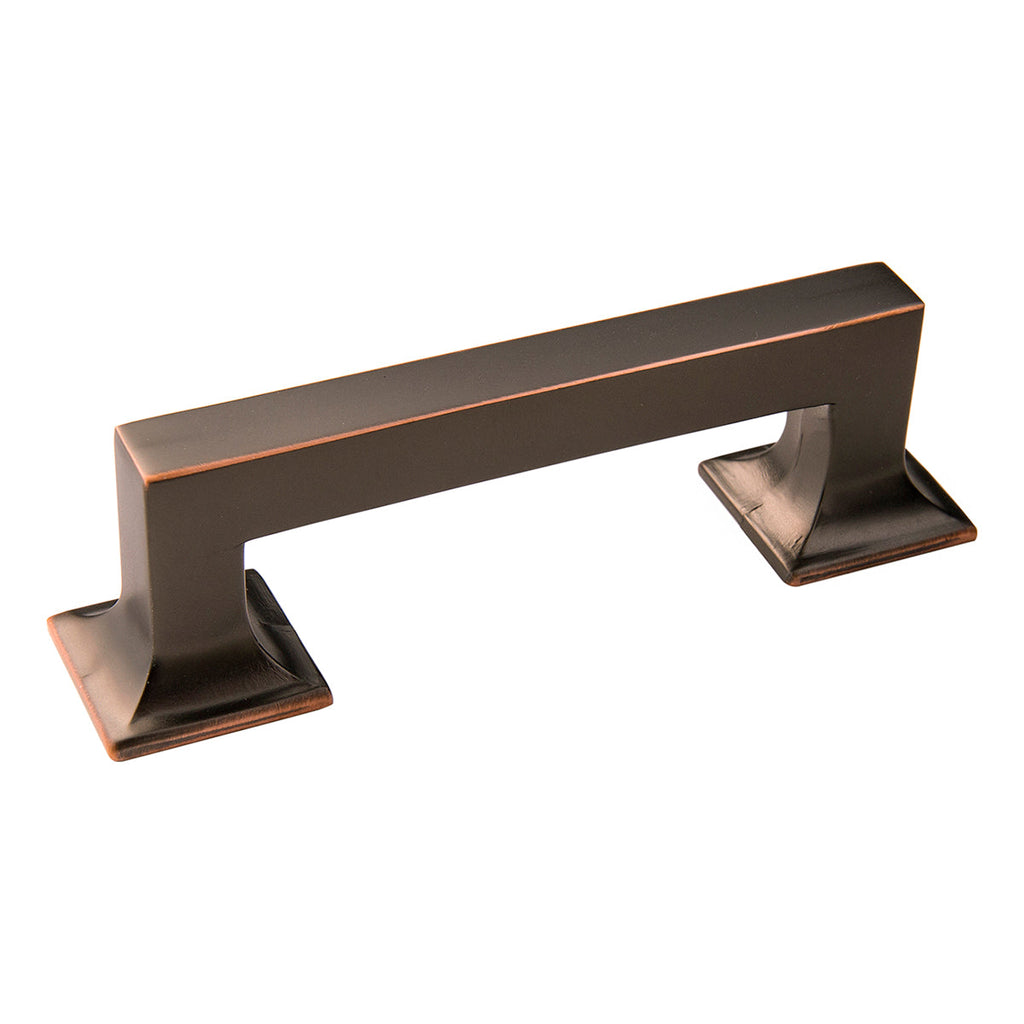 Studio Pull 3 Inch Center to Center Oil-Rubbed Bronze Highlighted Finish
