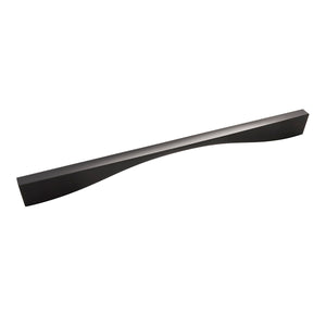 Channel Pull 12 Inch Center to Center Matte Black