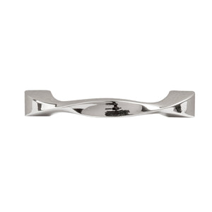 Twist Pull 3 Inch Center to Center Polished Nickel
