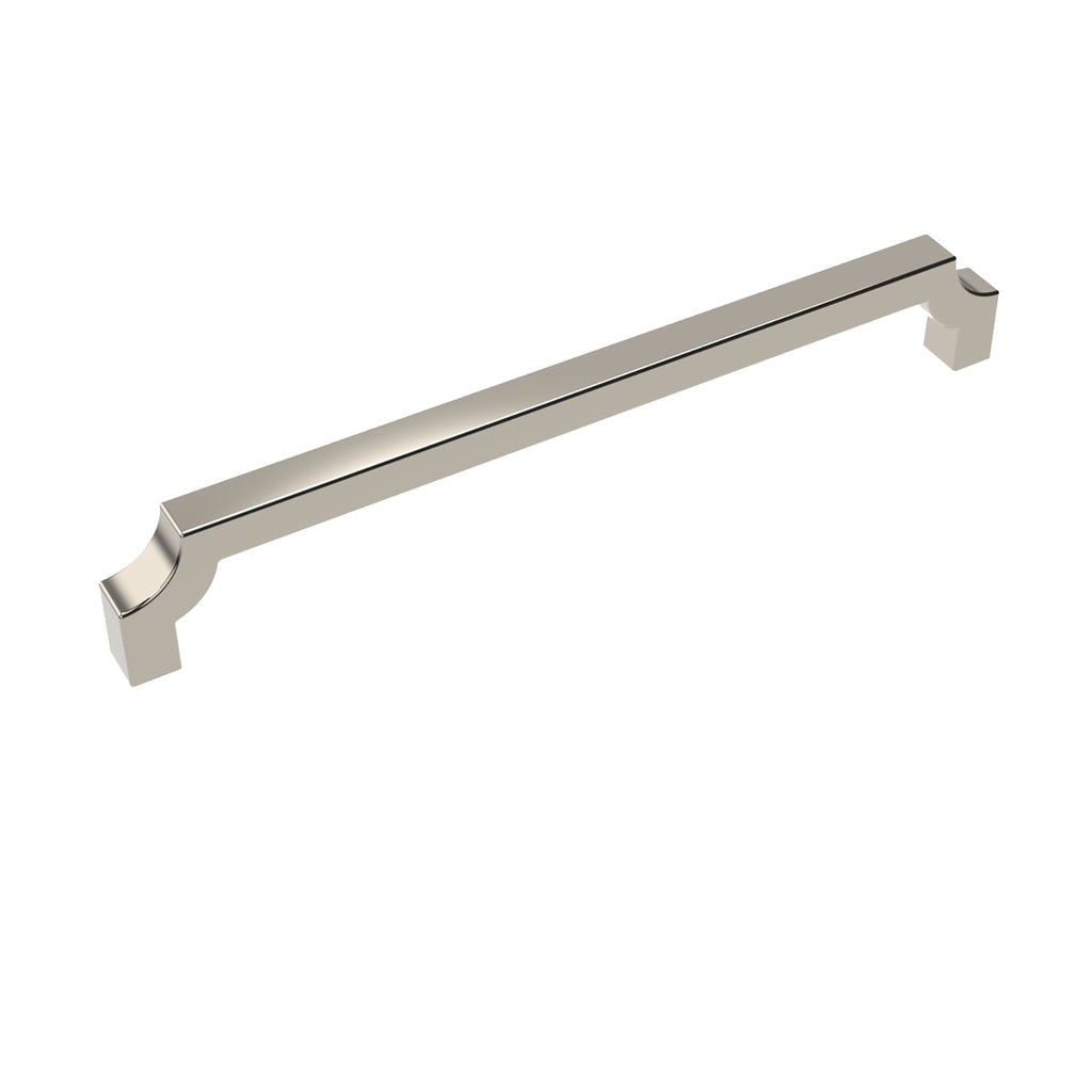 Monarch Appliance Pull 12 Inch Center to Center Polished Nickel Finish