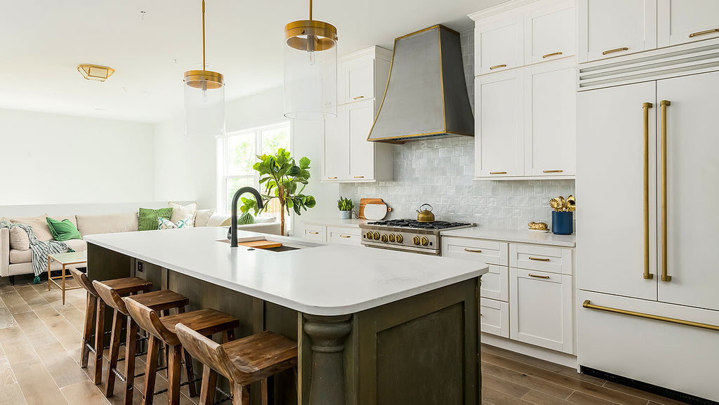 Malibu White Shaker Cabinet Sample
