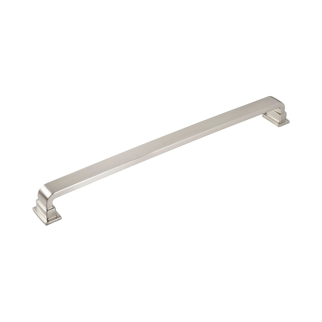 Brighton Appliance Pull 18 Inch Center to Center Satin Nickel Finish