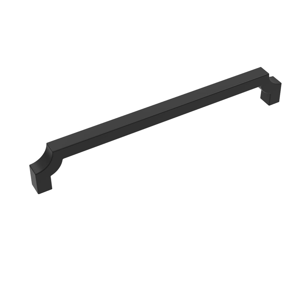 Monarch Appliance Pull 12 Inch Center to Center Matte Black Finish