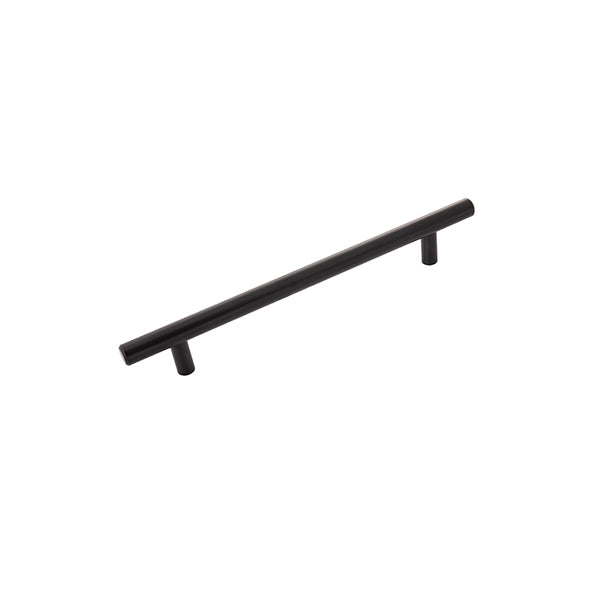 Bar Pulls Pull 6-5/16 Inch (160mm) Center to Center Matte Black Finish