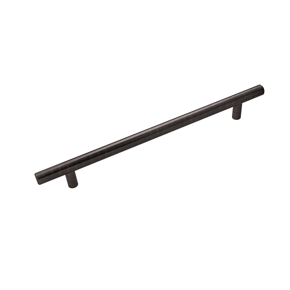 Bar Pulls Pull 7-9/16 Inch (192mm) Center to Center Brushed Black Nickel