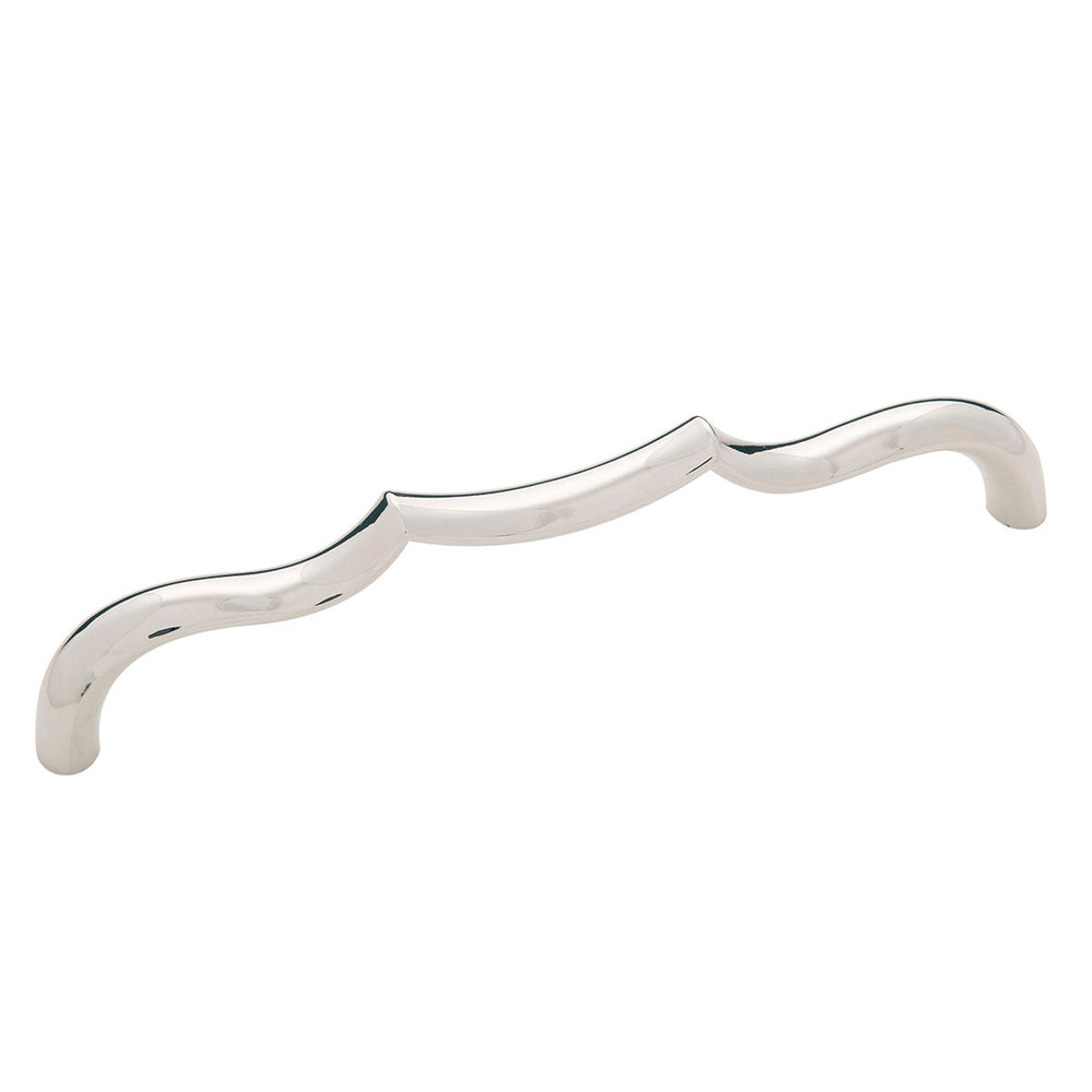 Trellis Pull 6-5/16 Inch (160mm) Center to Center Polished Nickel