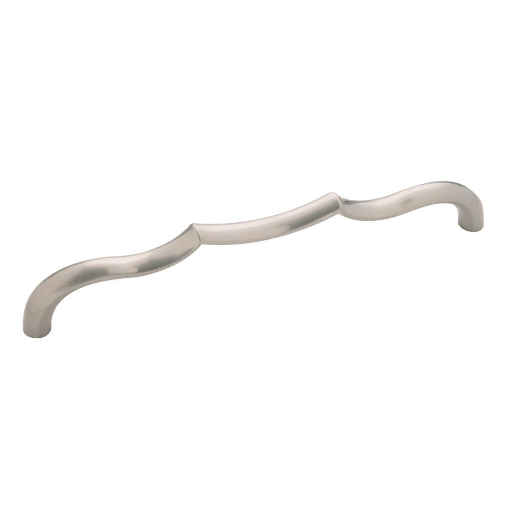 Trellis Pull 7-9/16 Inch (192mm) Center to Center Satin Nickel Finish