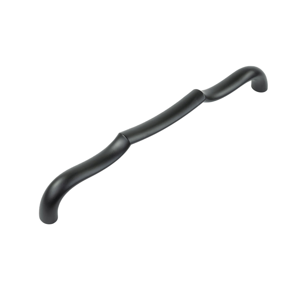 Trellis Appliance Pull 12 Inch Center to Center Matte Black Finish