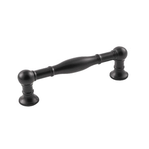 Fuller Pull 3-3/4 Inch (96mm) Center to Center Matte Black