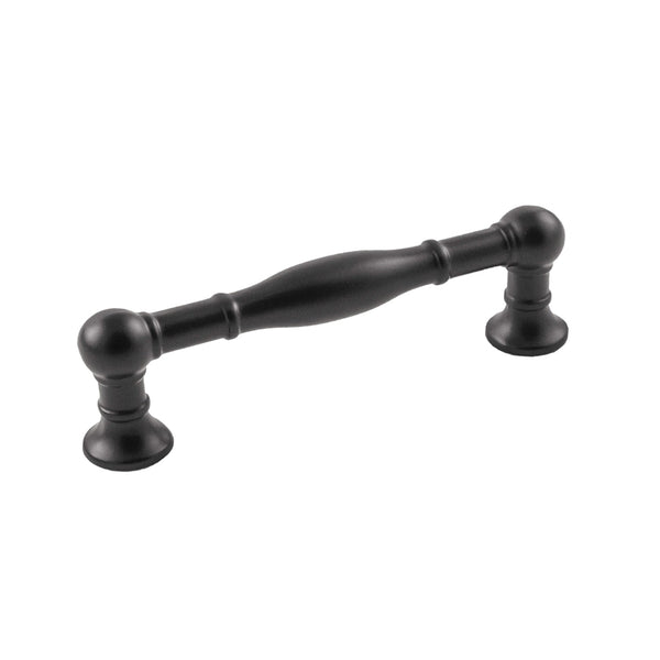 Fuller Pull 3-3/4 Inch (96mm) Center to Center Matte Black