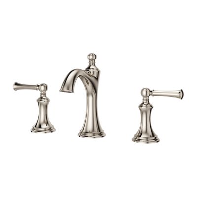 Tisbury 2-Handle Widespread Bath Faucet Polished Nickel
