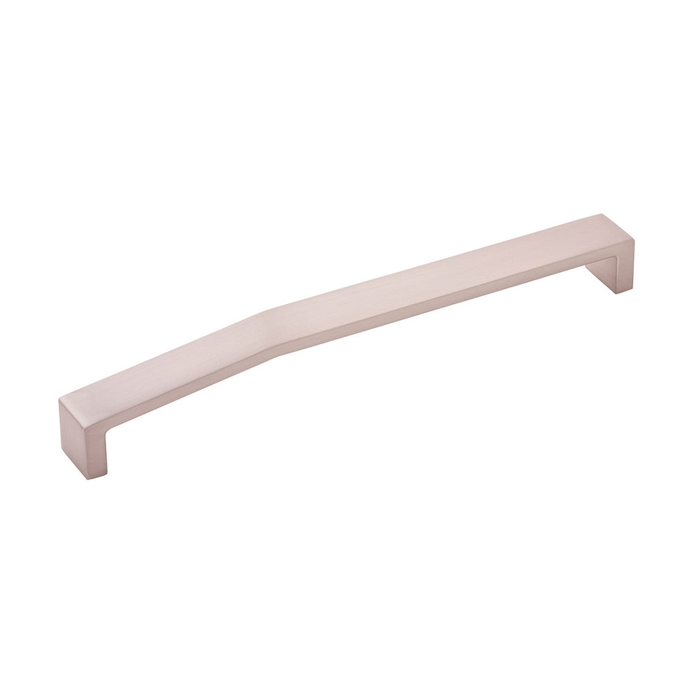 Veer Pull 8-13/16 Inch (224mm) Center to Center Satin Nickel
