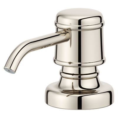 Port Haven Kitchen Soap Dispenser Polished Nickel