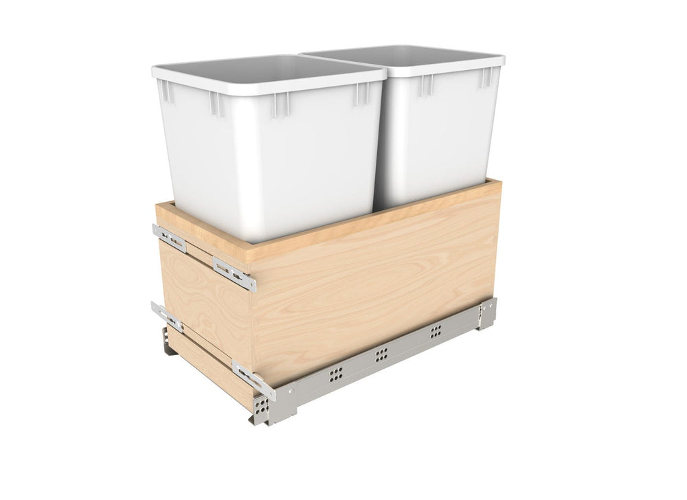 VLWC PULLOUT WASTE BASKET B15 DOUBLE