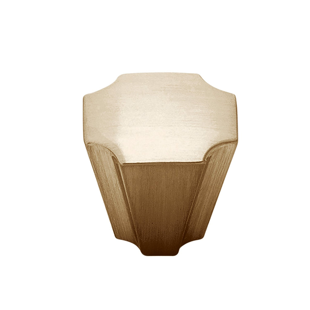 Monarch Knob 1-1/8 Inch x 1-1/8 Inch Champagne Bronze Finish