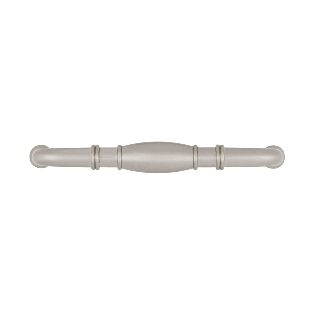 Williamsburg Pull 3-3/4 Inch (96mm) Center to Center Stainless Steel Finish