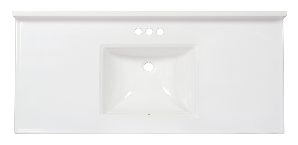 Pronto Vanity White 22'' x 49'' Top Gloss