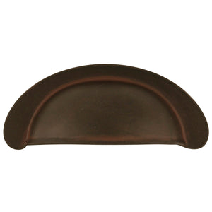 Manchester Cup Pull 2-3/4 Inch Center to Center Rustic Iron