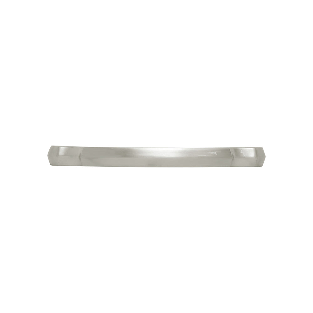 Veranda Pull 5-1/16 Inch (128mm) Center to Center Satin Nickel Finish